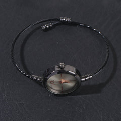 Women Kara Wrist Watch CK Black & White