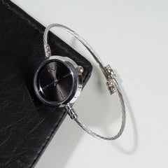 Women Kara Wrist Watch CK Silver & Black