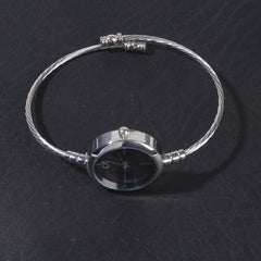 Women Kara Wrist Watch CK Silver & Black