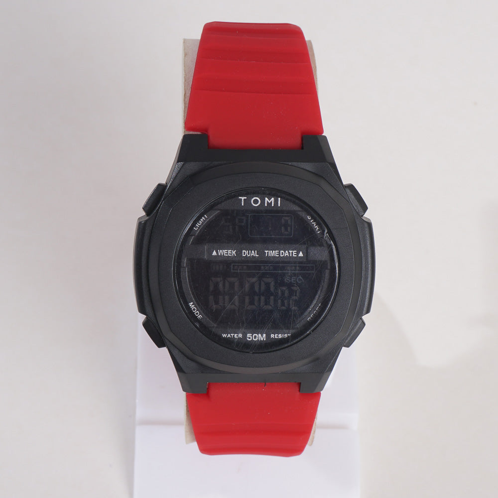 Digital LED Mens Sport Watch