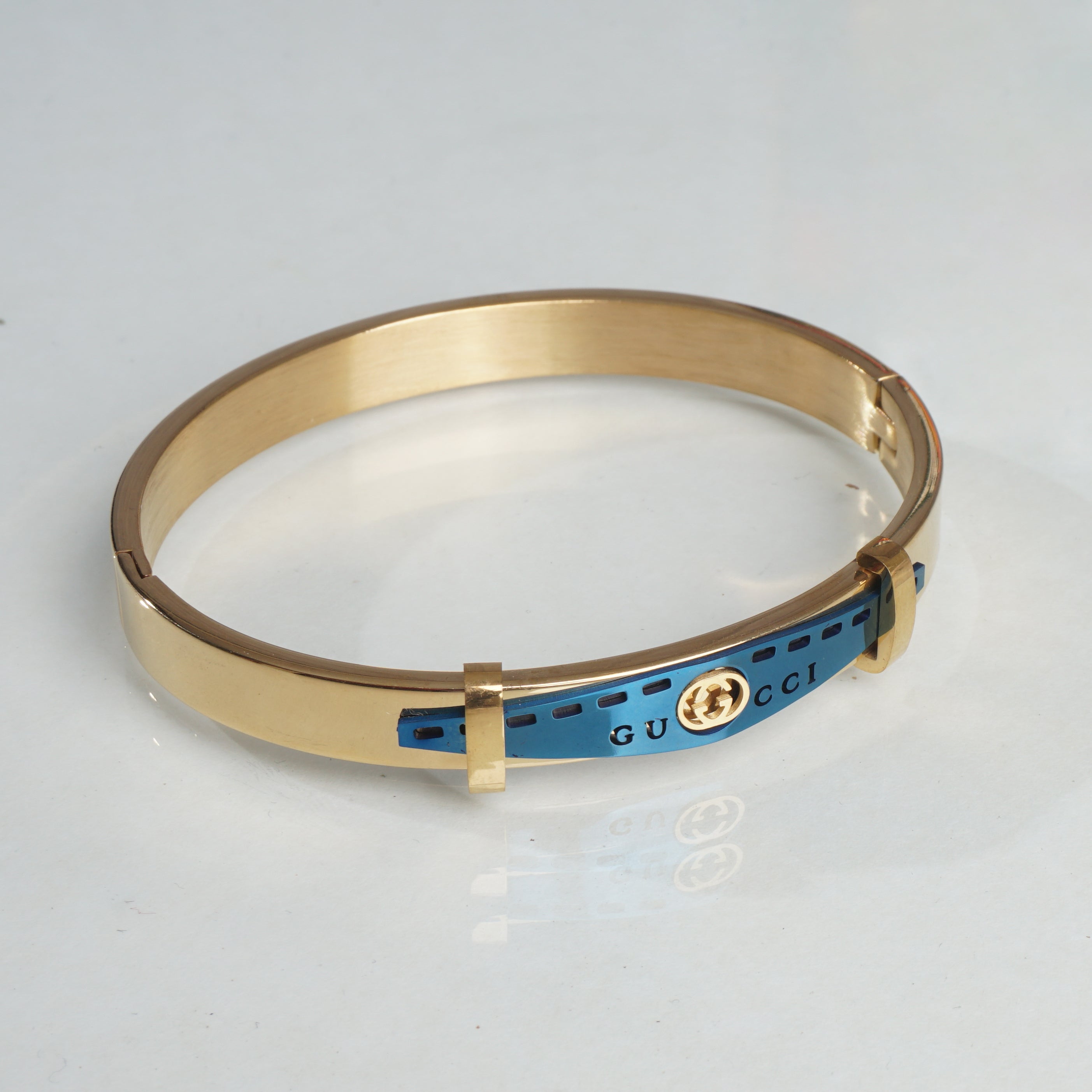 Blue Golden Branded Kara