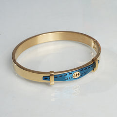 Blue Golden Branded Kara