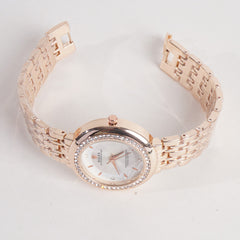 Women Chain Wrist Watch Rosegold R