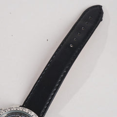 Mens Wrist Watch Silver&Black