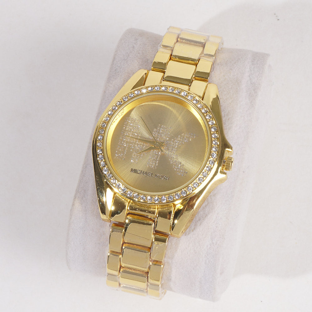 Women Chain Wrist Watch MK