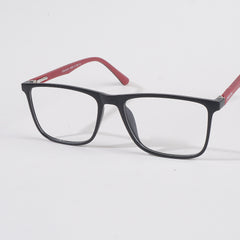 Black & Red Optical Frame For Men & Women