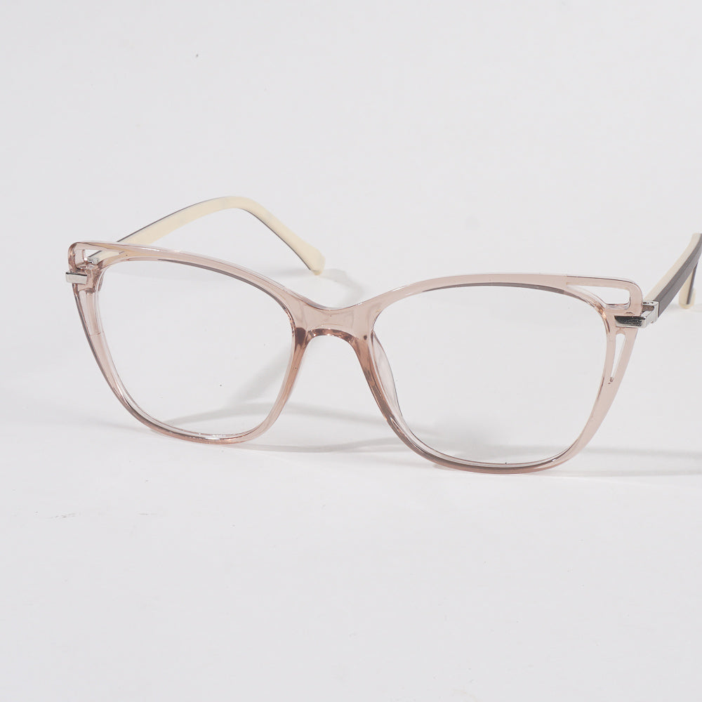 Brown & Fawn Shade Optical Frame For Men & Women TF