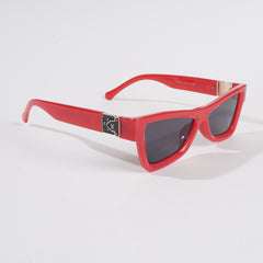 Red Shade Frame Sunglasses for Men & Women