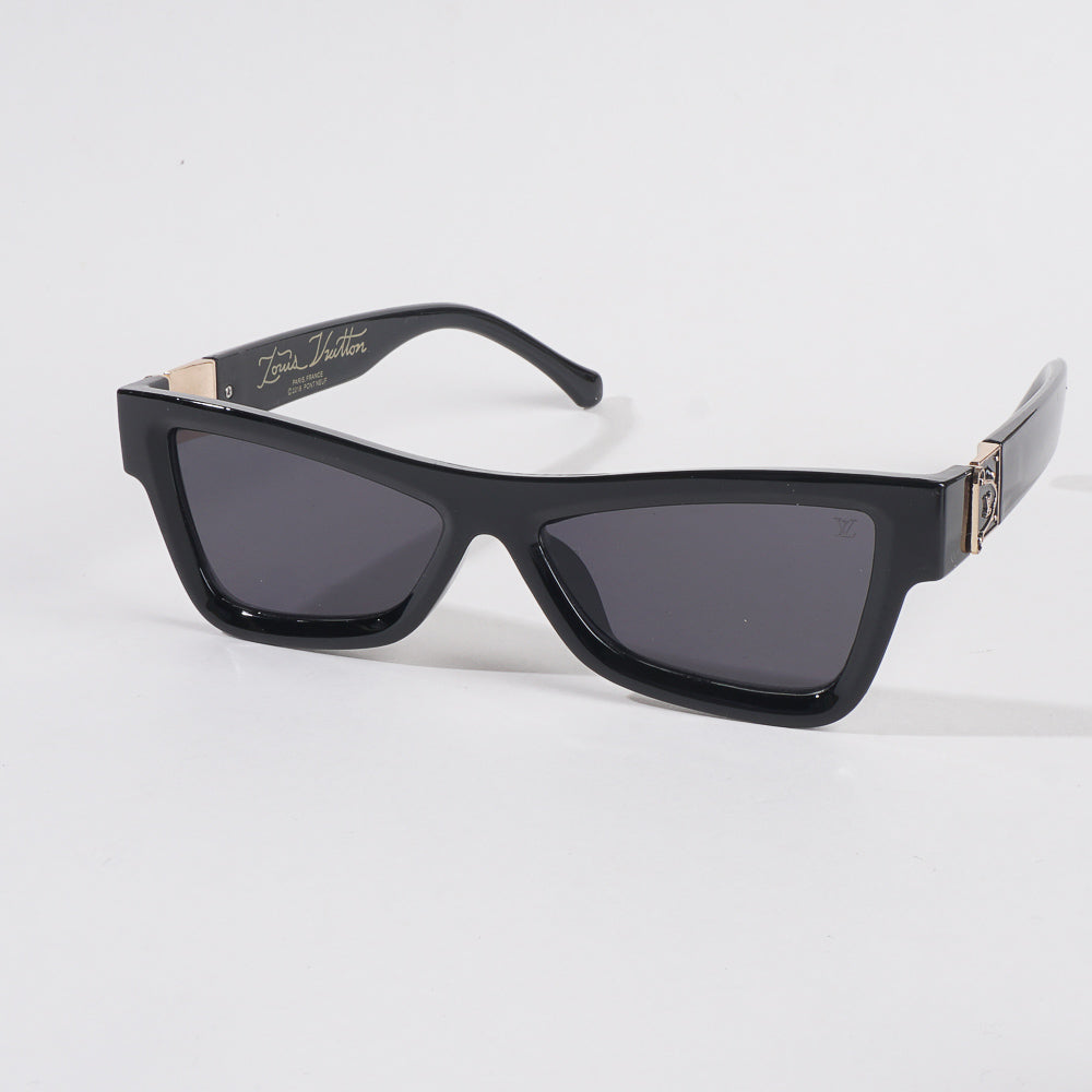 Black Frame Sunglasses for Men & Women