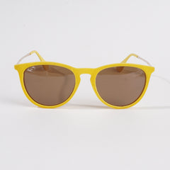 Yellow Velvet Shade Frame Sunglasses for Men & Women