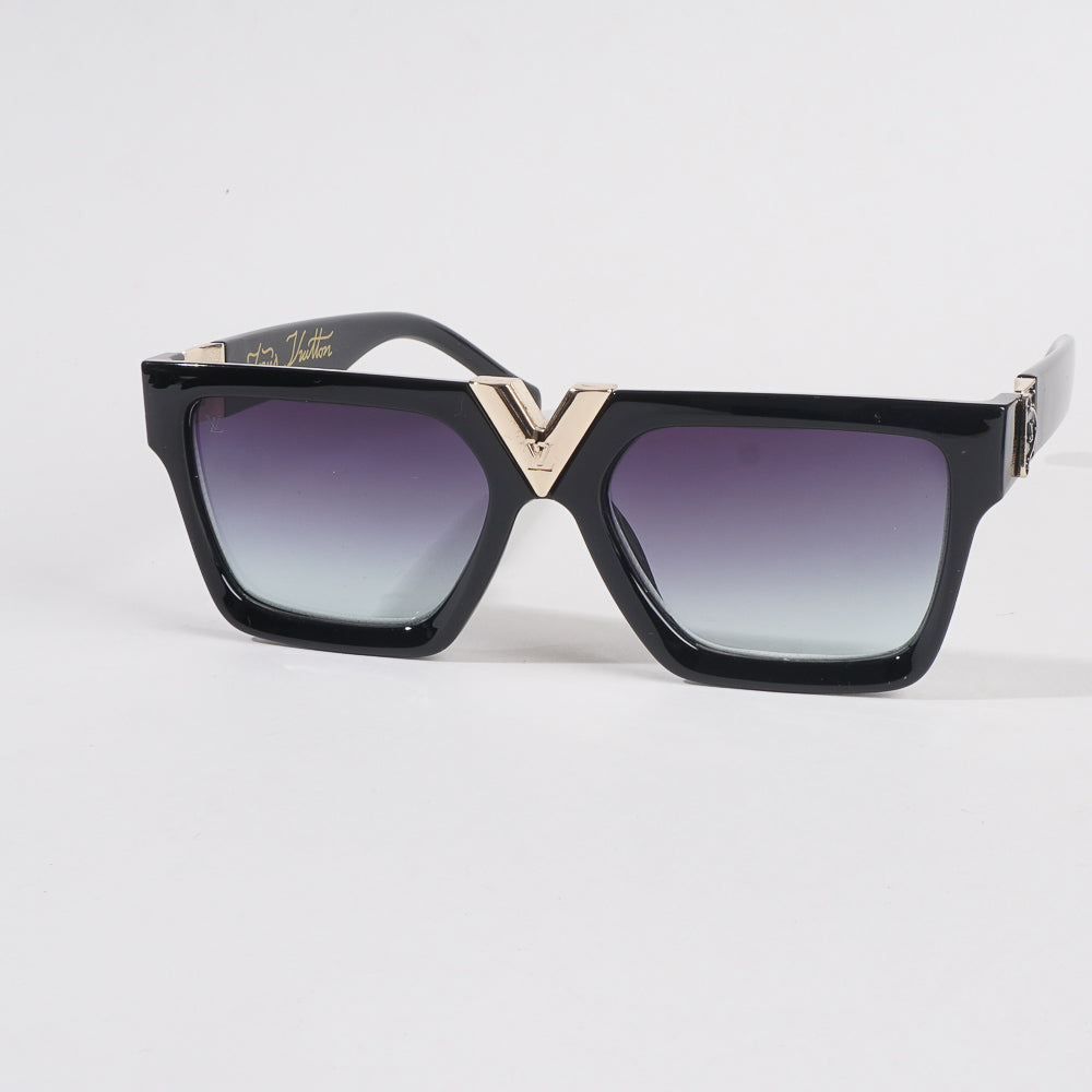 Black Frame Sunglasses for Men & Women