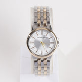 Women Chain Wrist Watch Two Tone Golden MK