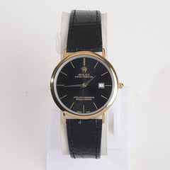 Wrist Watch For Men & Women Black