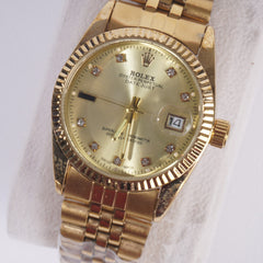 Women Chain Wrist Watch Golden R1