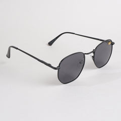 Black Frame Sunglasses with Black Shade