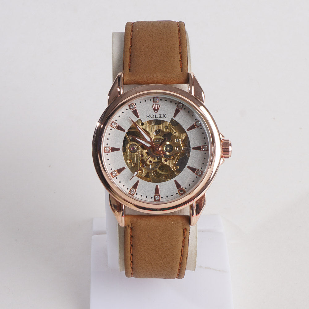 Mens Skeleton Automatic Watch R4