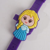 Kids Character Digital Watch Purple