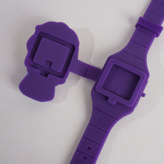 Kids Character Digital Watch Purple