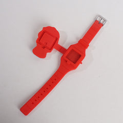 Kids Character Digital Watch Red