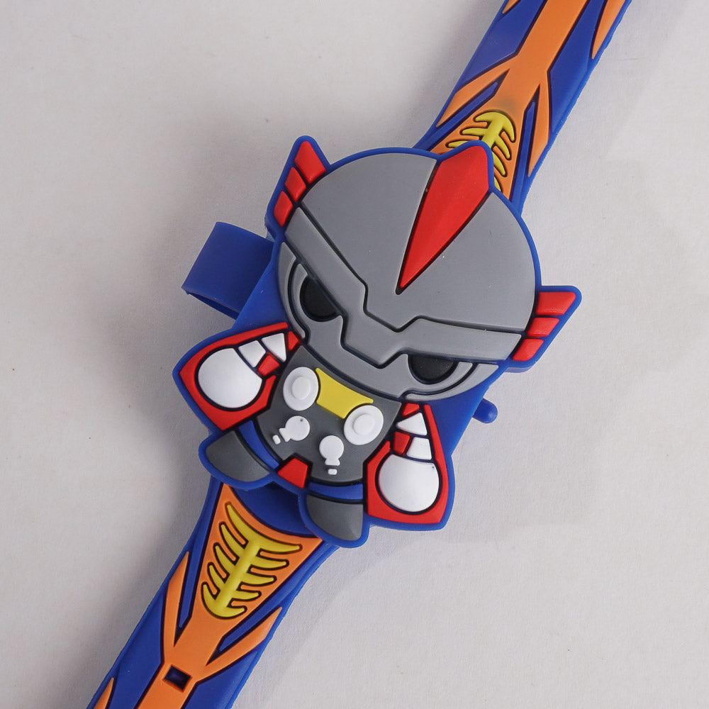 Kids Character Digital Watch Blue