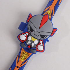 Kids Character Digital Watch Blue