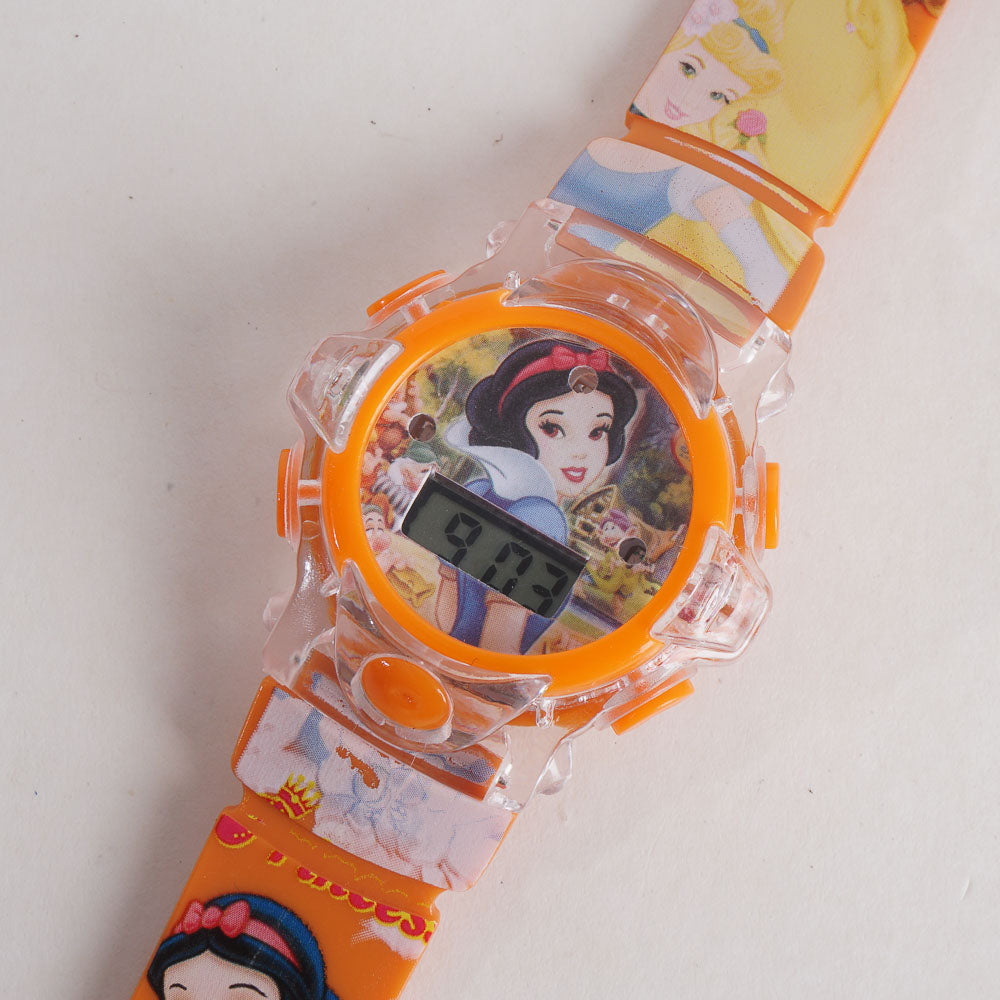 Kids Yellow Character Digital Watch