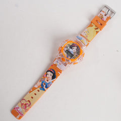 Kids Yellow Character Digital Watch