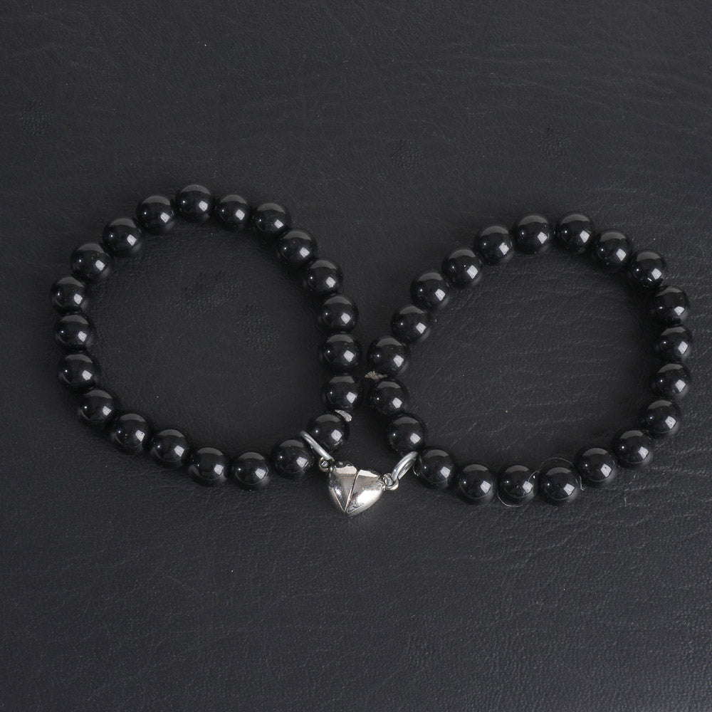 Beads Unisex Couple heart shape Fashion Bracelet