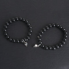 Beads Unisex Couple heart shape Fashion Bracelet
