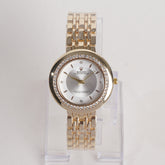 Women Chain Wrist Watch Golden With White Dial R