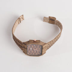 New Men & Women Stylish Chain Wrist Watch Brown