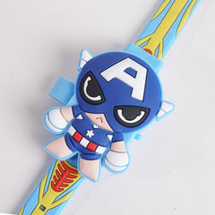 Kids Character Digital Watch Blue
