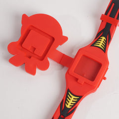 Kids Character Digital Watch Red