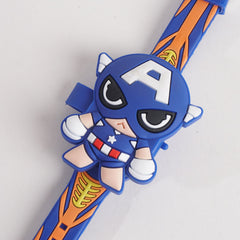 Kids Character Digital Watch Blue