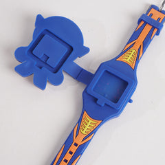 Kids Character Digital Watch Blue
