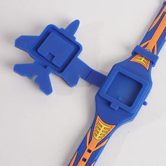 Kids Character Digital Watch Blue