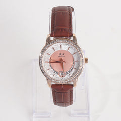 Women Stylish Wrist Watch Brown