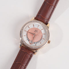 Women Stylish Wrist Watch Brown