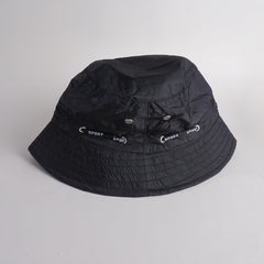 Black Spring Summer Wide Brim Beach Flip Hat