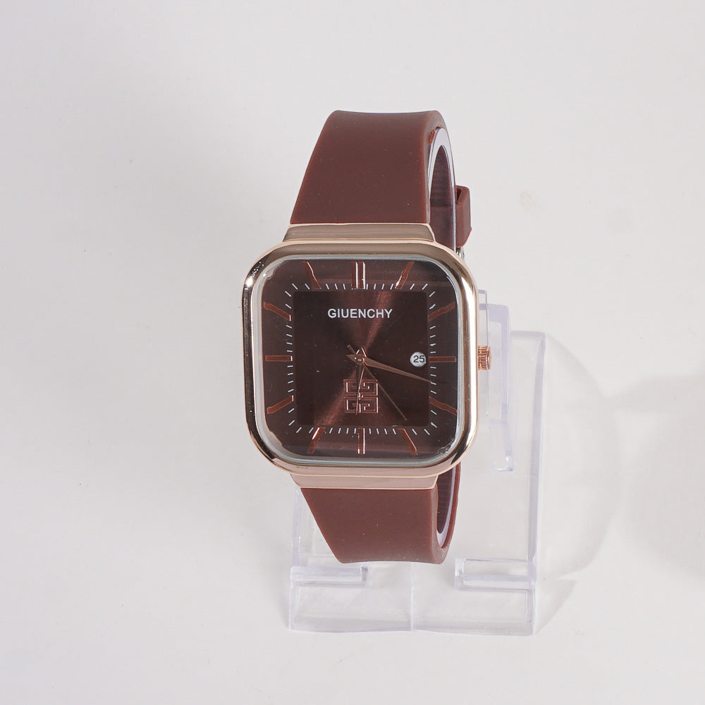 Men Casual Watch Brown G