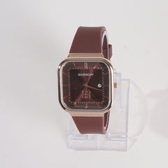 Men Casual Watch Brown G