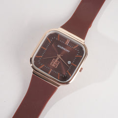 Men Casual Watch Brown G