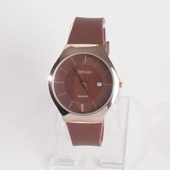Men Casual Watch Brown Dial R