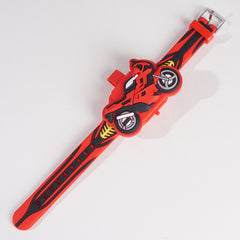 Kids Character Digital Watch Red