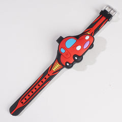 Kids Character Digital Watch Black