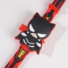 Kids Character Digital Watch Red