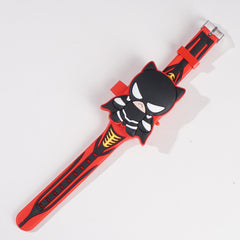 Kids Character Digital Watch Red