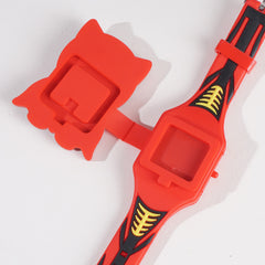 Kids Character Digital Watch Red