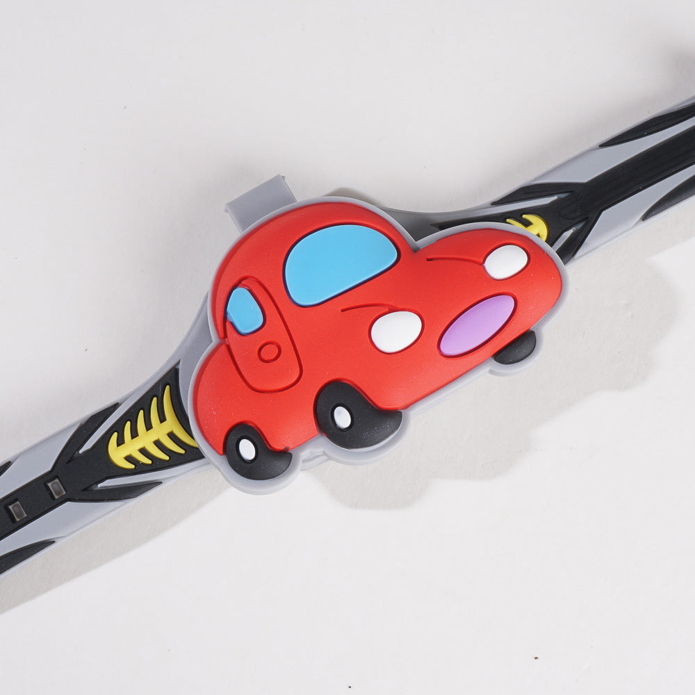 Kids Character Digital Watch Grey