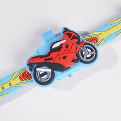 Kids Character Digital Watch Blue